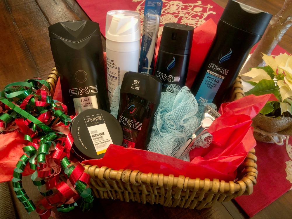 I Filled My Basket With Items That Know Will Be Useful Axe Hair Care Is A Definite In Gift The Shampoo Works Great And For Variety Of