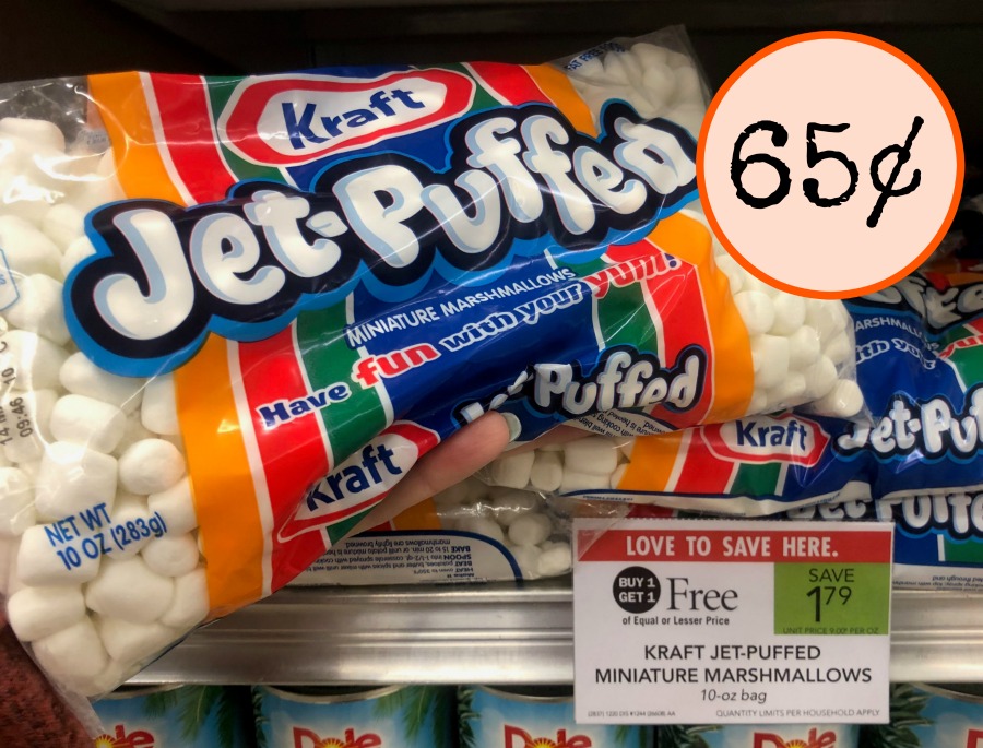 Kraft Jet Puffed Miniature Marshmallows As Low As 65 At Publix