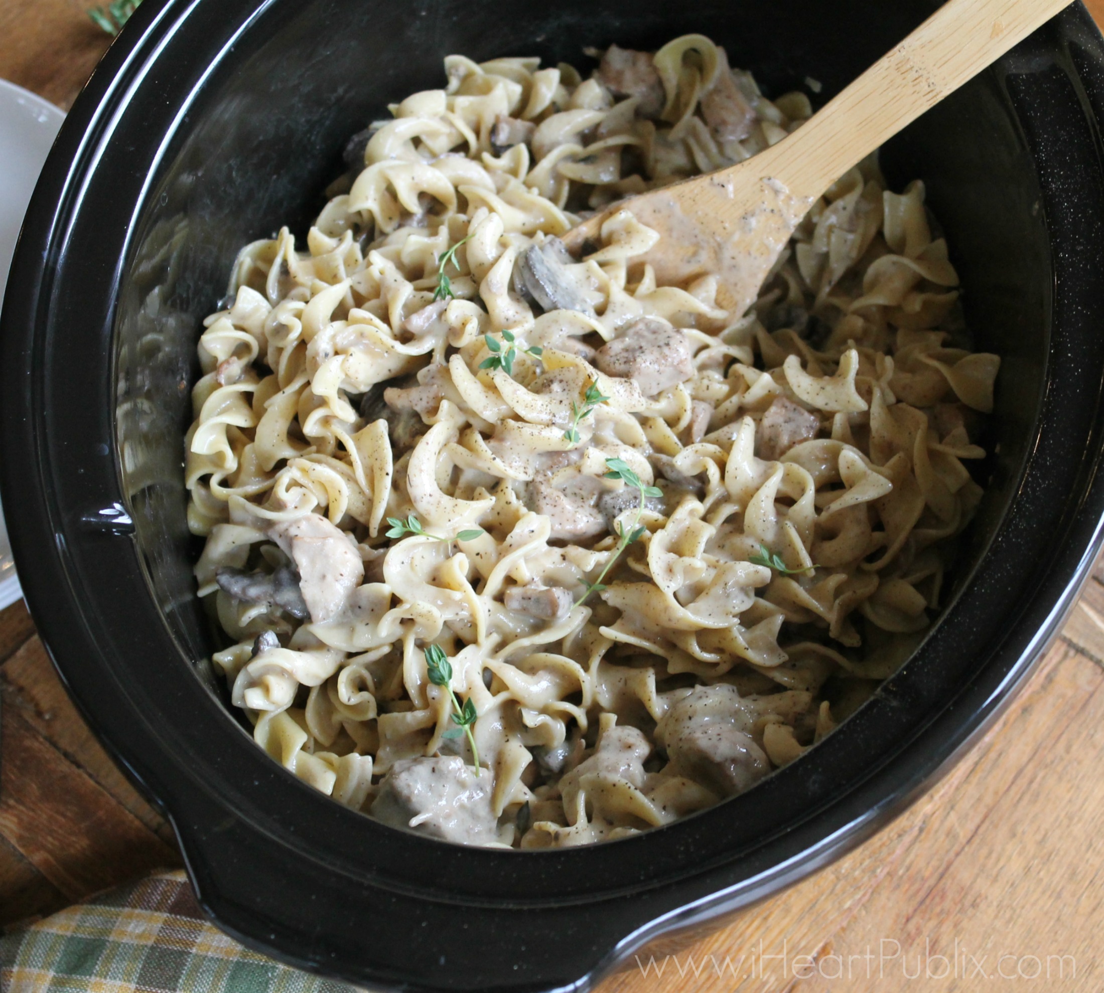 Slow Cooker Pork Stroganoff Recipe For The New Smithfield Marinated