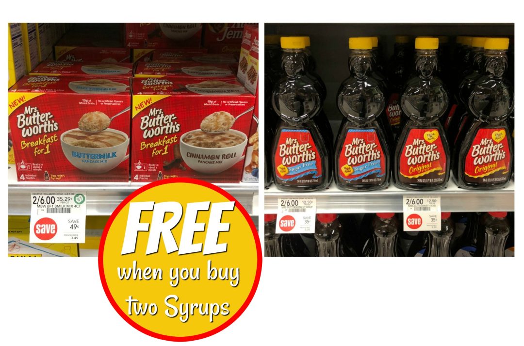 Enjoy A Complete Breakfast With Mrs. Butterworth’s® Breakfast for 1 ...