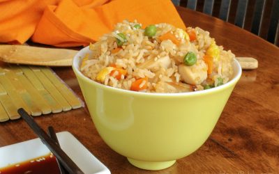 Easy Chicken Fried Rice – Super Meal To Go With The Publix Sale This Week (Veetee Rice Is BOGO)