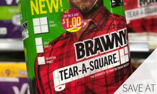 Now At Publix – New Brawny® Tear-A-Square®
