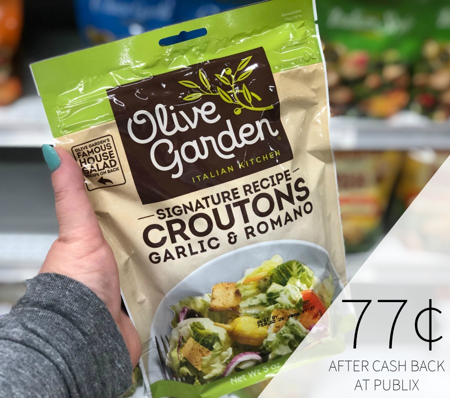 Olive Garden Seasoned Croutons Just 77 At Publix