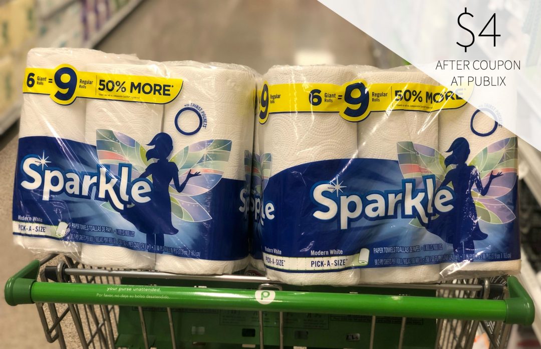 Fantastic Deal On Sparkle Paper Towels This Week At Publix 4 Per
