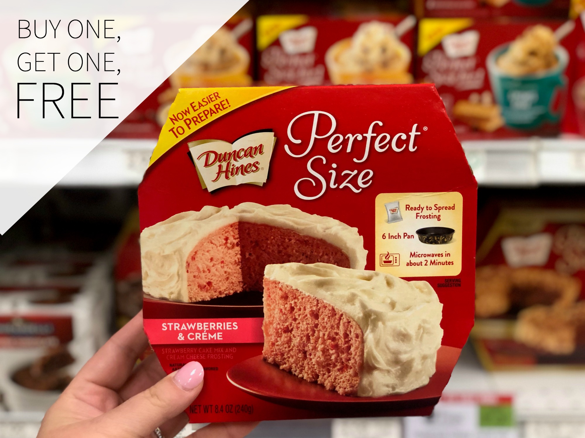 Duncan Hines Perfect Size