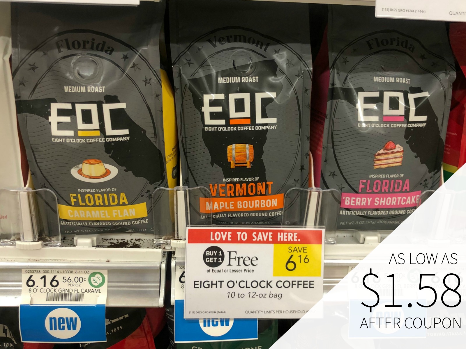 Amazing Deal On EOC Flavors of America or EOC Barista Blend Coffee This