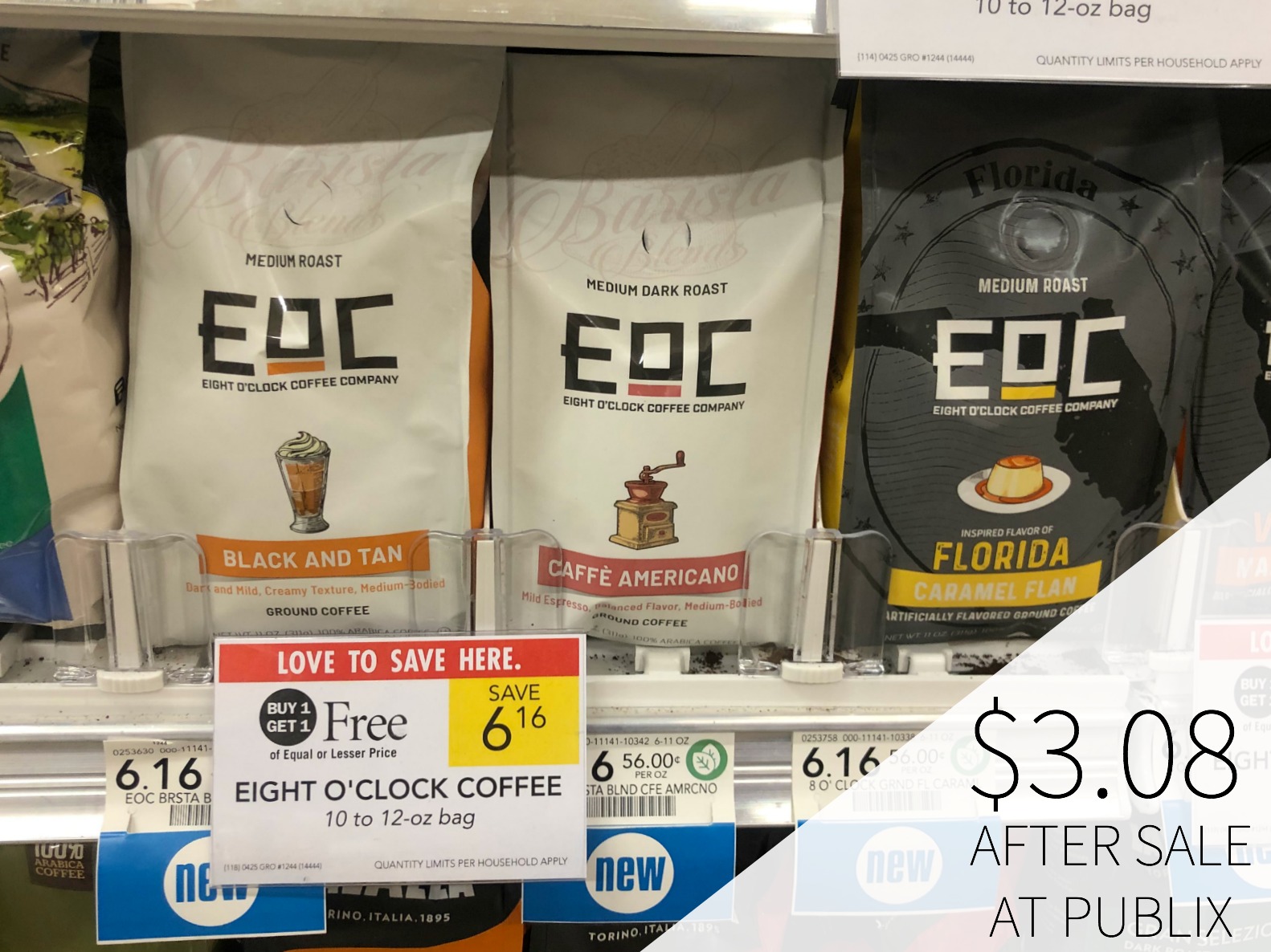 Still Time To Stock Up On EOC Flavors of America or EOC Barista Blend For Just $3.08 At Publix