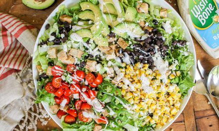 Easy Fiesta Chicken Salad – Delicious Recipe To Go With  The Wish-Bone Dressing Sale At Publix