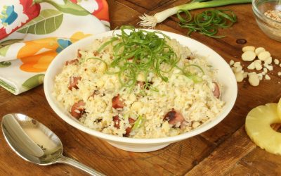 Hawaiian Luau Rice With Smoked Sausage – Fantastic Meal For The Eckrich Smoked Sausage Sale At Publix