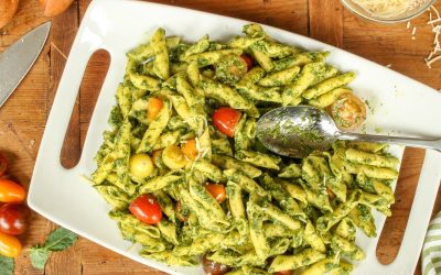Kale Pesto Penne – Amazingly Delicious & Easy Meal With Ronzoni Homestyle Pasta