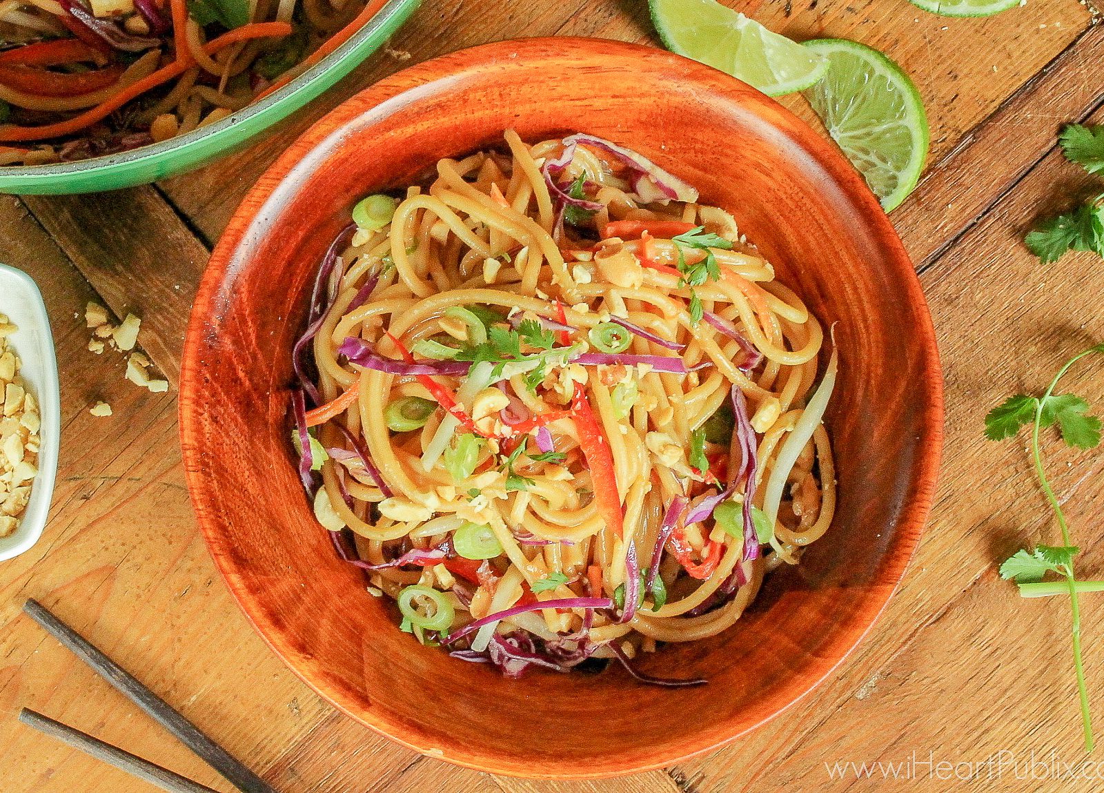 Peanut Butter Thai Noodles – Easy & Amazingly Delicious Recipe To Go With The Deal On Ronzoni Thick And Hearty Pasta