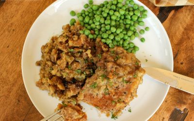 Slow Cooker Pork Chops & Dressing – Share How You Shake it Up with Smithfield Fresh Pork For A Chance To Win $5000