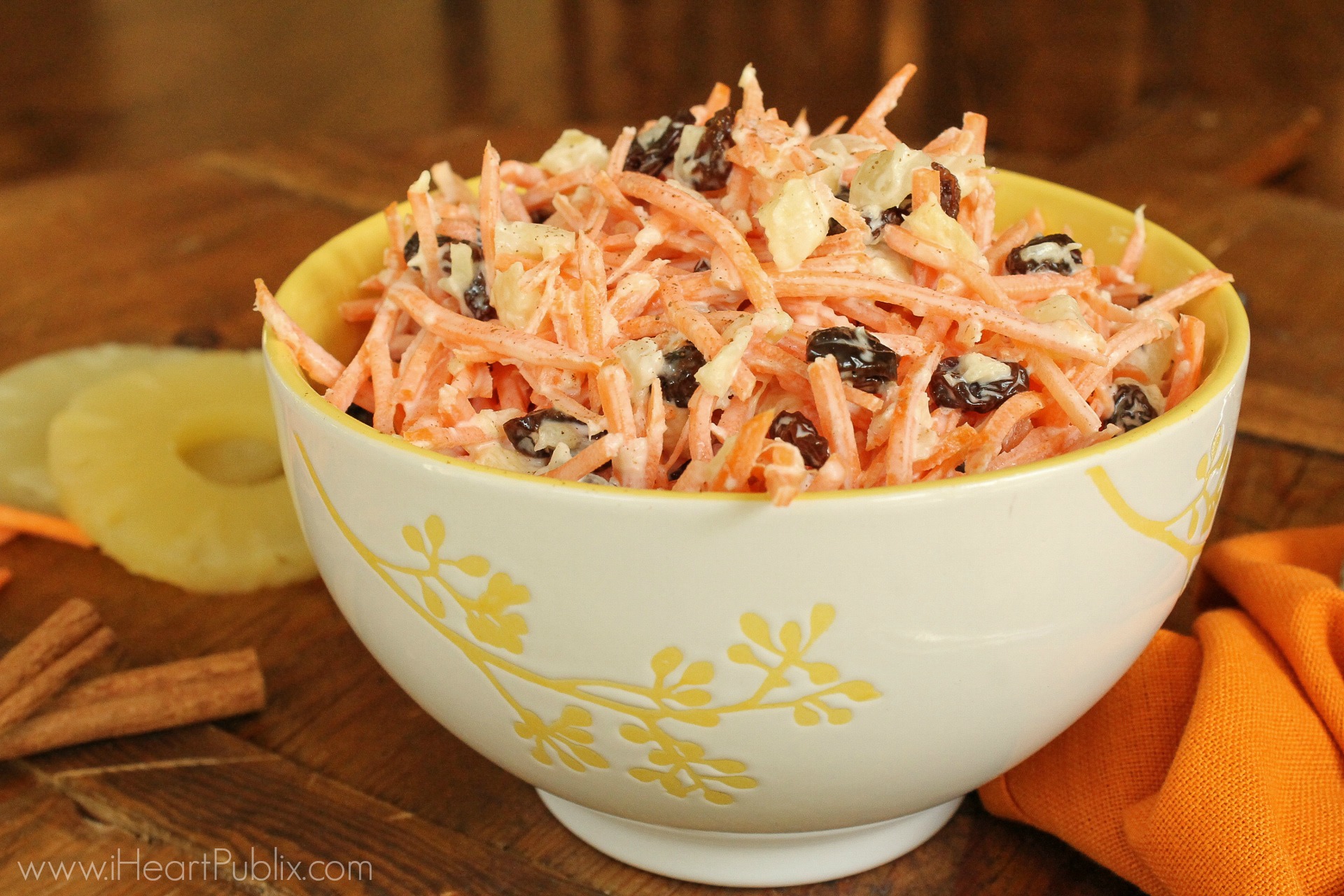 Tropical Pineapple-Carrot Salad - Delicious Recipe To Go With The Super Deal On Hellmann's Mayo At Publix 3