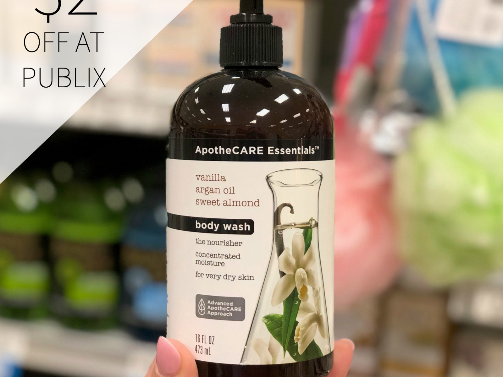 Save $2 On ApotheCARE “The Soother” Body Wash At Your Local Publix