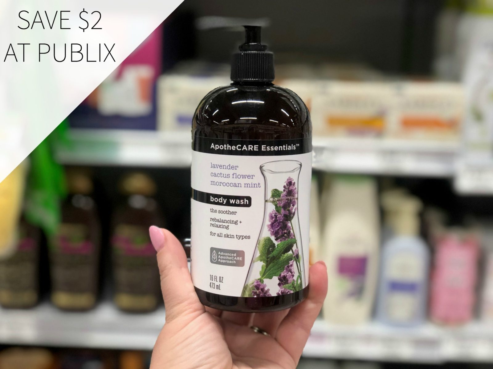 Pick Up A Super Discount On ApotheCARE “The Soother” Body Wash – Save $2 At Publix