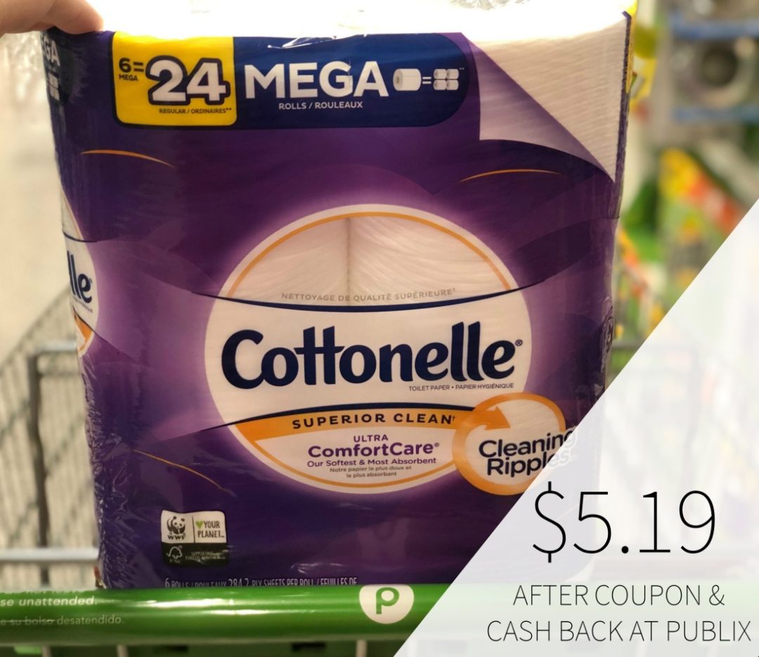 Awesome Deals On Cottonelle Toilet Paper and Cottonelle Flushable Wipes