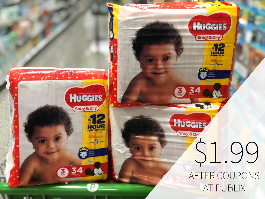 publix huggies diapers