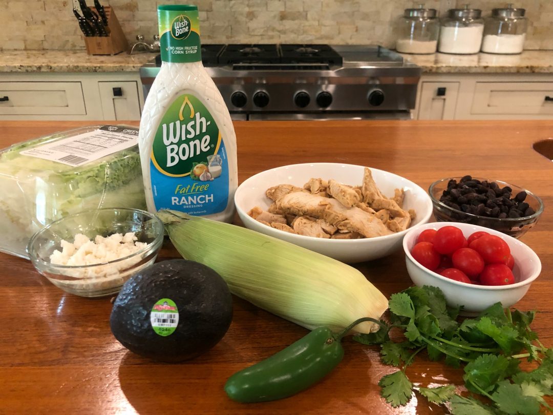 Easy Fiesta Chicken Salad – Delicious Recipe To Go With The Wish-Bone ...
