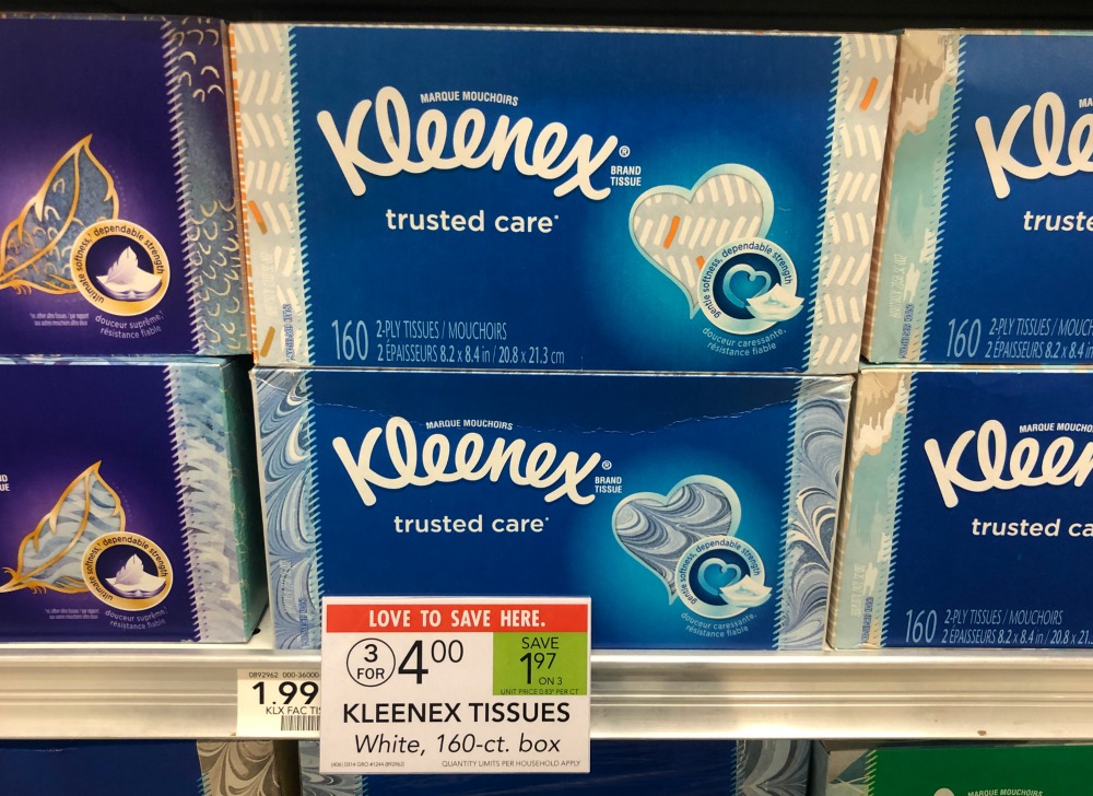 Kleenex Tissues Just $1.17 At Publix 1