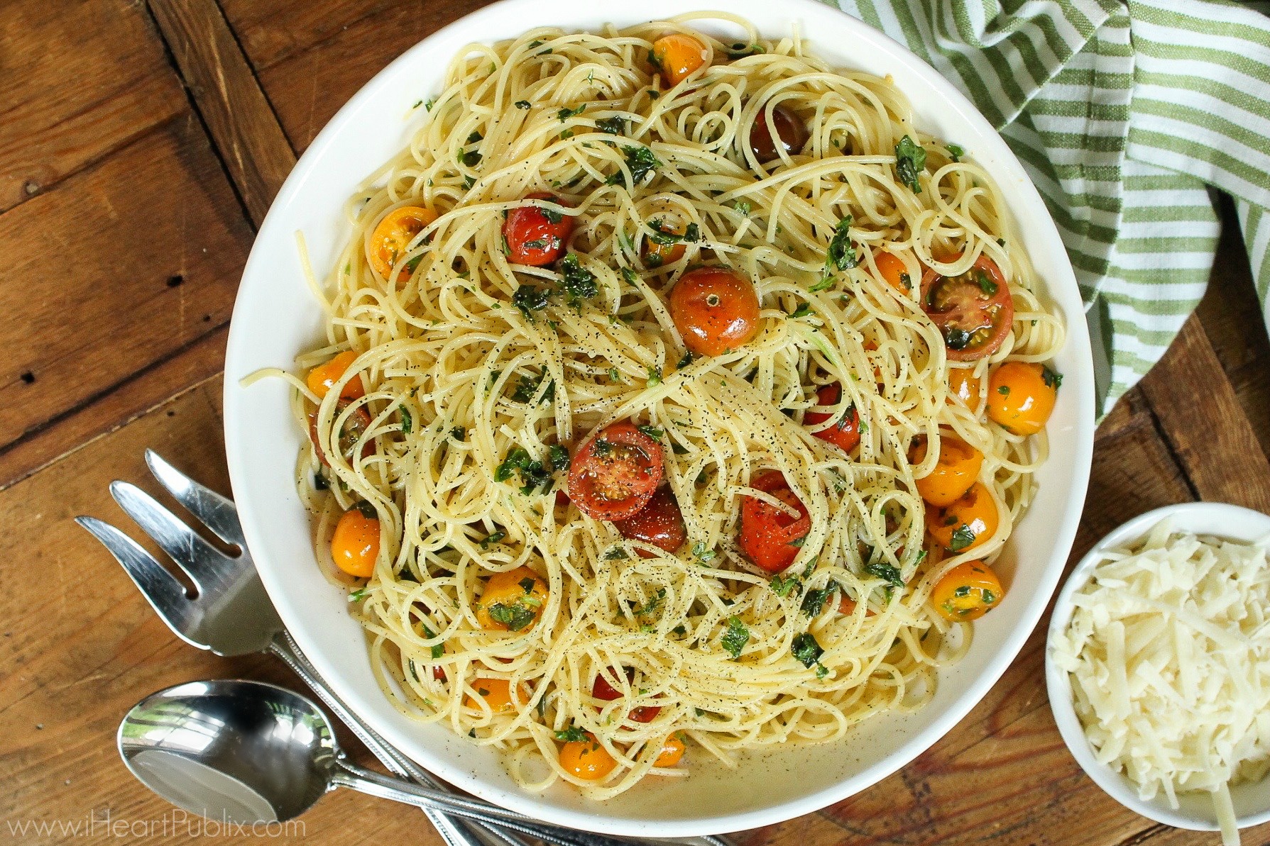 Spaghetti With Tomatoes & Fresh Herb - Tasty Recipe For The  I Can’t Believe it’s Not Butter! BOGO Sale 1