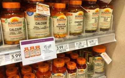 Fantastic Deals On Sundown Naturals Vitamins or Supplements Available Through 5/3 At Publix