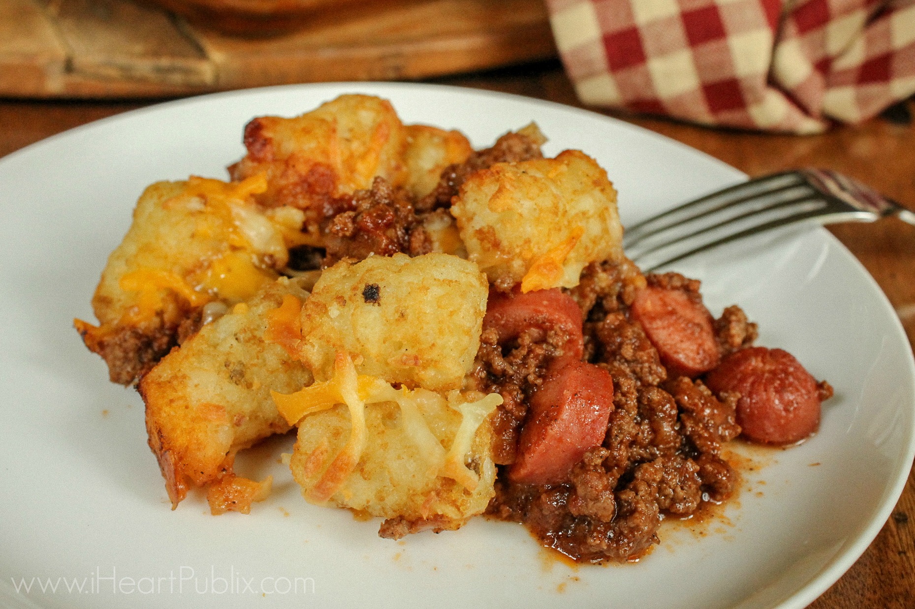 Tater Tot Chili Cheese Dog Casserole – Super Meal To Go With The Sales ...