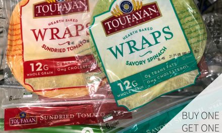 Toufayan Wraps As Low As 40¢ At Publix