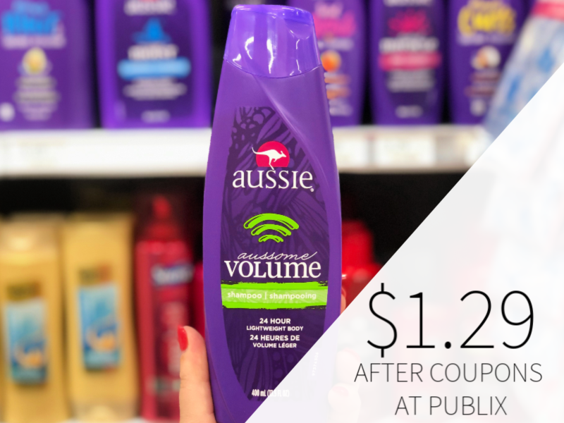 Aussie Hair Care Only 1 29 At Publix