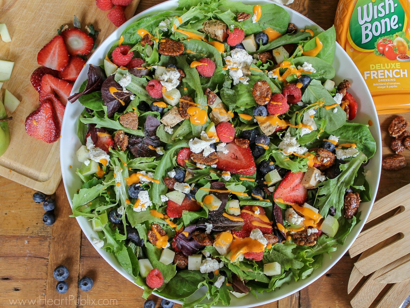 Berry Summer Salad With Chicken Quick & Easy Recipe For The WishBone