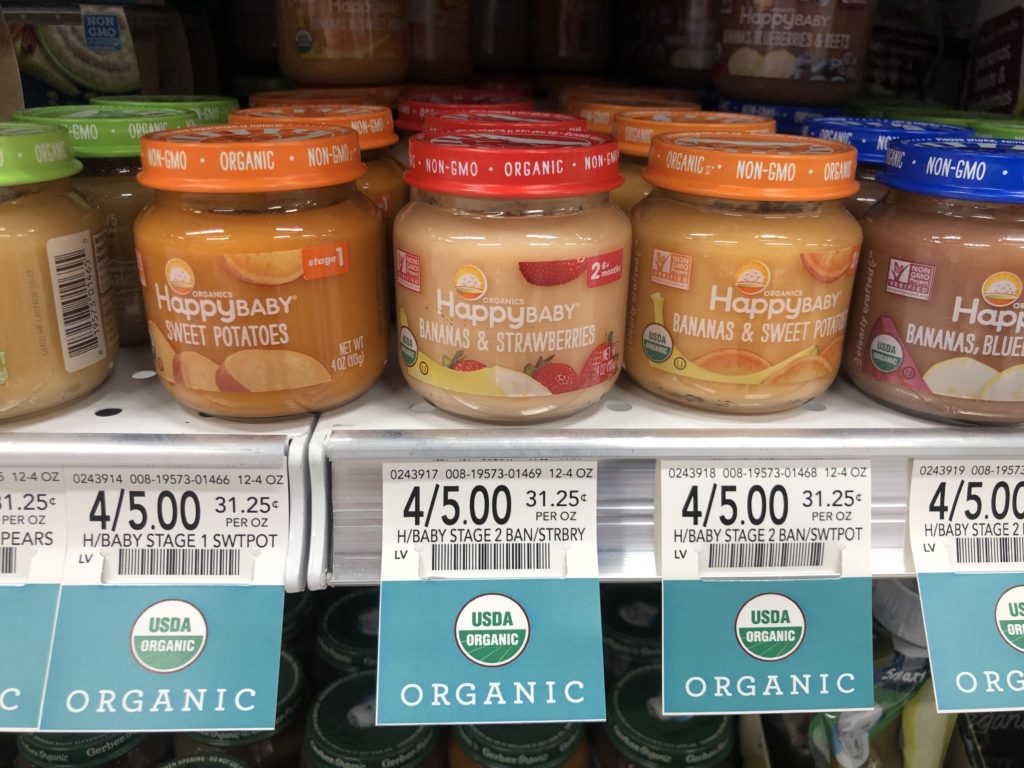 New Happy Baby Coupon Organic Baby Food Jars Only 92¢ At