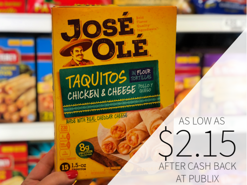 Jose Ole Taquitos As Low As $2.15 At Publix on I Heart Publix 1