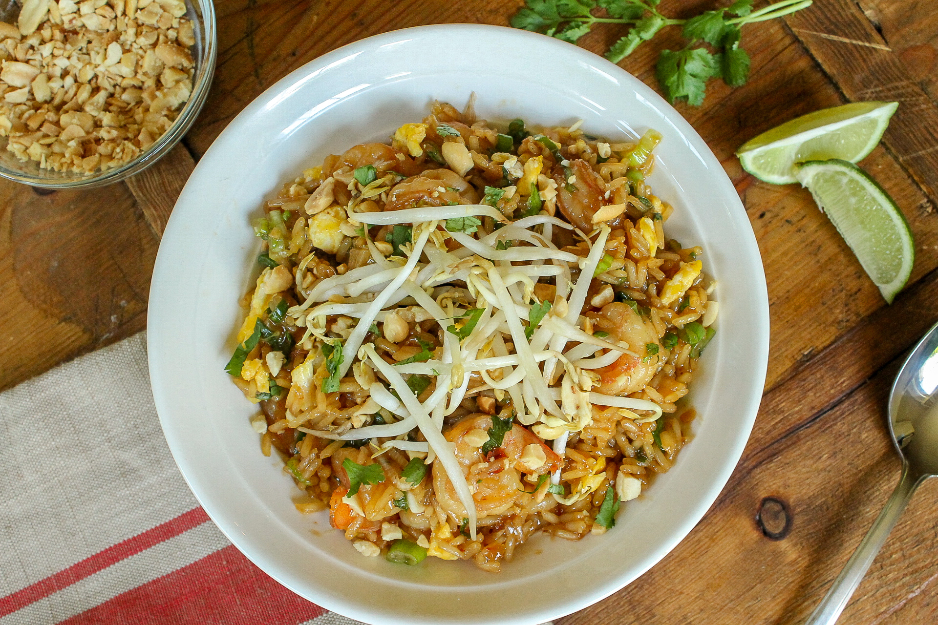 Shrimp Pad Thai with Jasmine Rice-2 Test--CTA on I Heart Publix