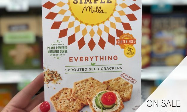 Big Savings On Simple Mills Cookies or Crackers Now Through 5/24 At Your Local Publix
