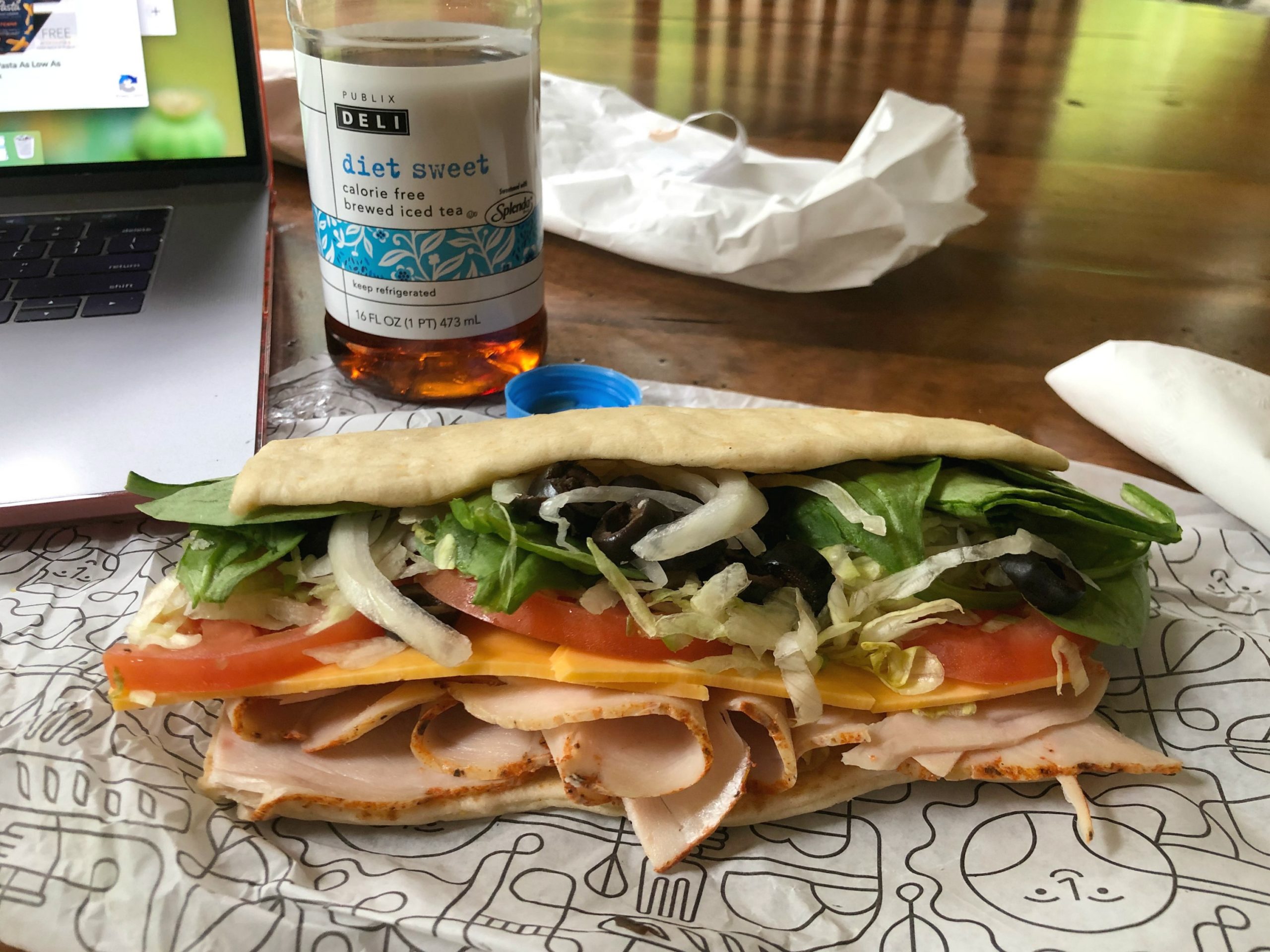 Try A Flatbread Sandwich From The Publix Deli And Roll Up A Softer Sandwich At Lunchtime! on I Heart Publix 2