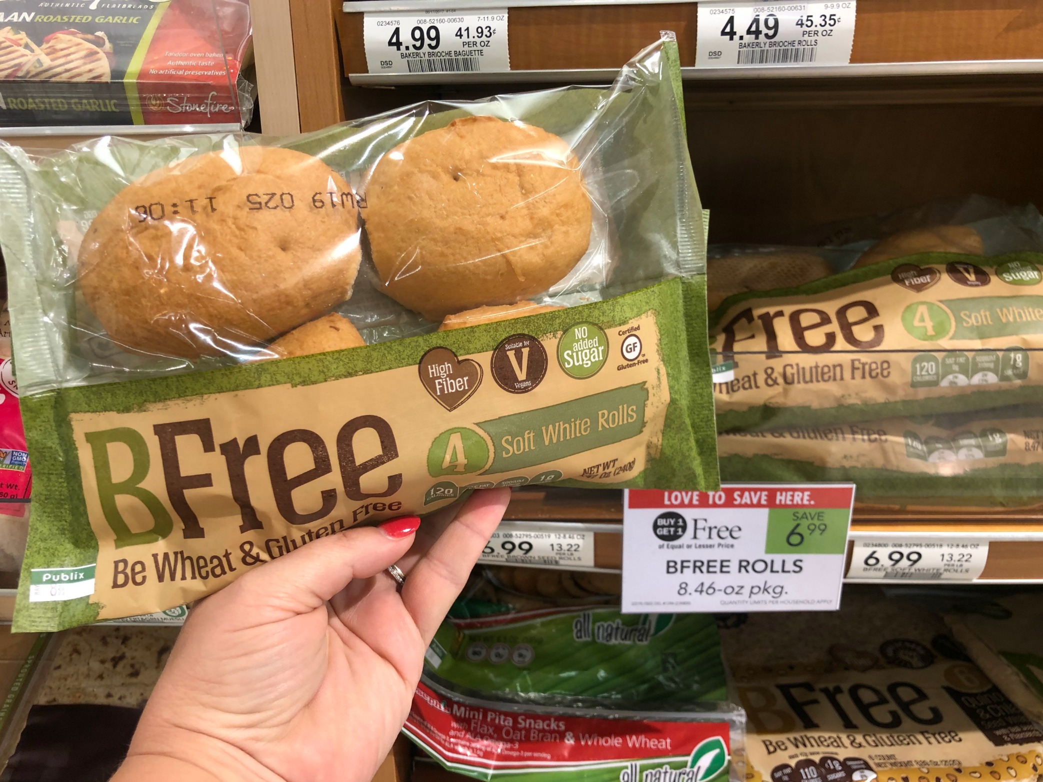 Pick Up A Great Deal On BFree Rolls At Publix – Buy One, Get One FREE
