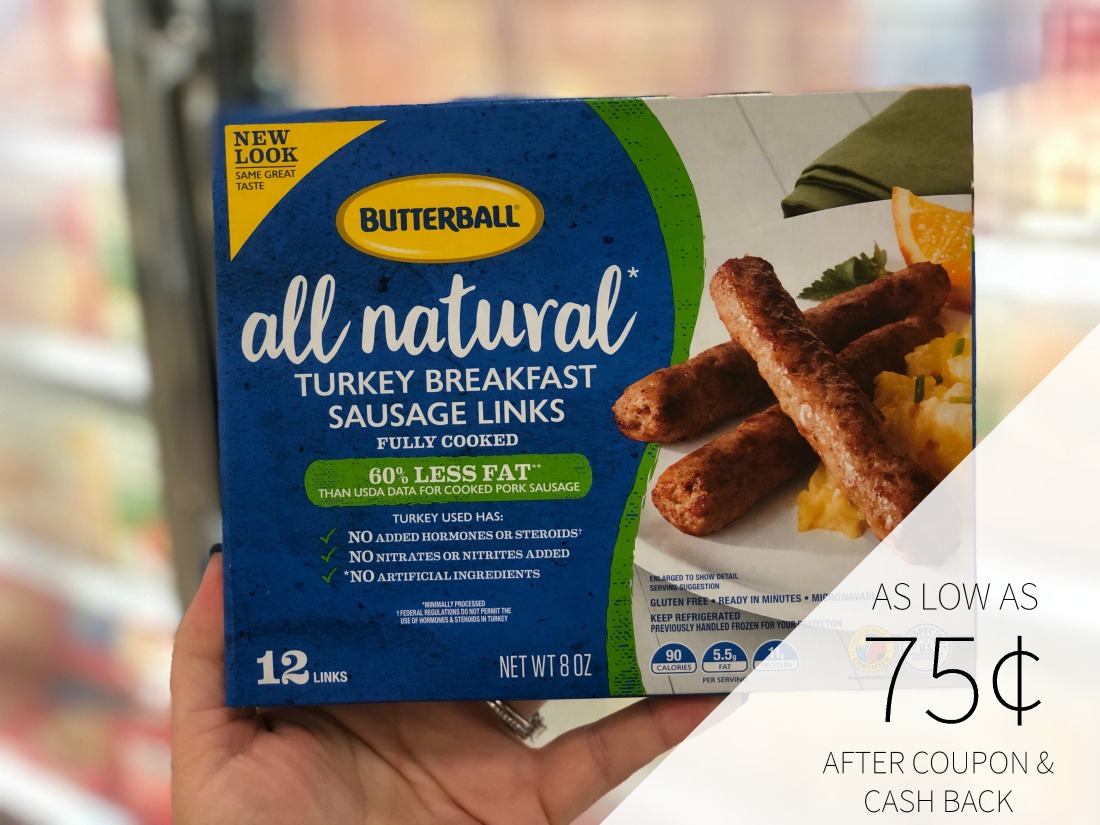 Butterball Frozen Sausage As Low As 75¢ At Publix