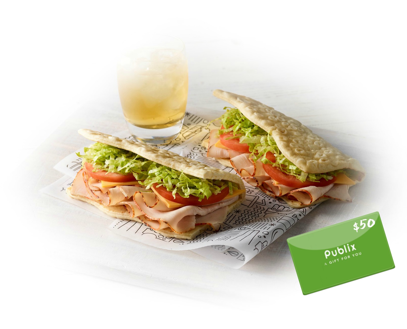 Try A Flatbread Sandwich From The Publix Deli And Roll Up A Softer