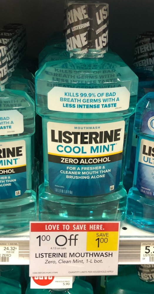 Save On Listerine Mouthwash - BIG Bottles Just $2.13 At Publix