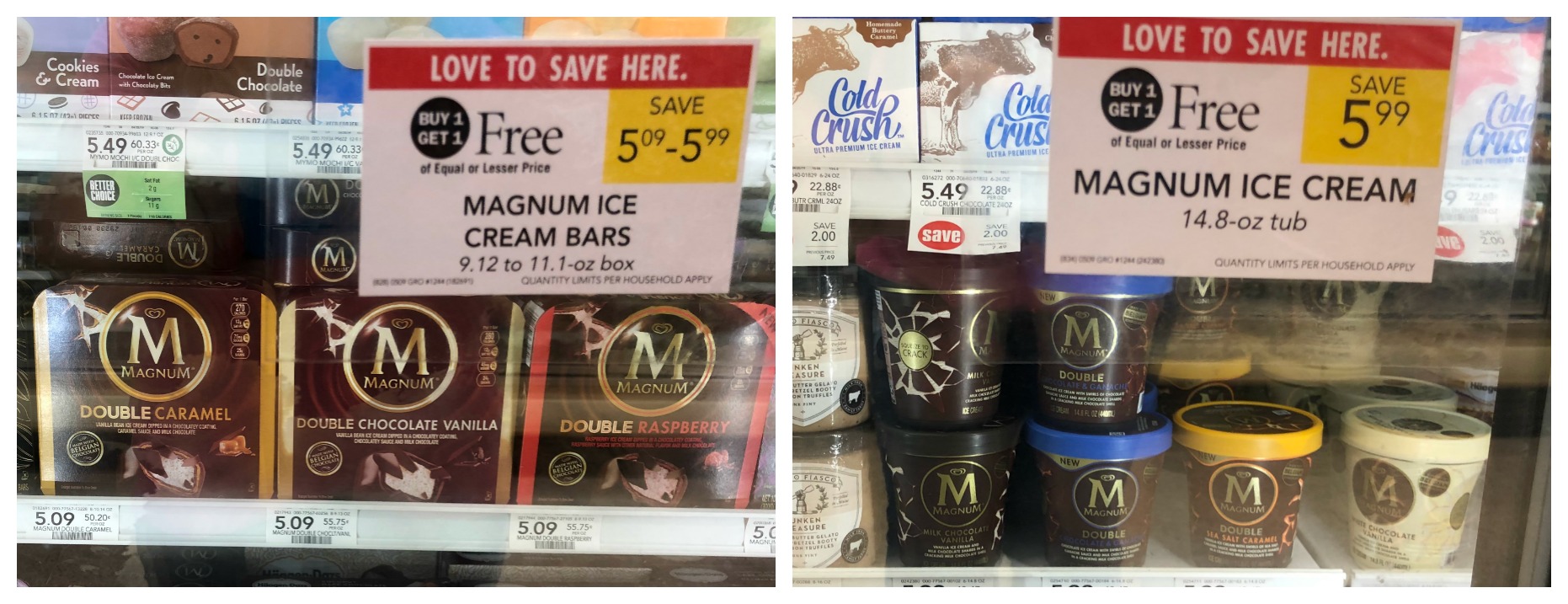 Stock Up On Magnum Bars And Tubs During The Publix BOGO Sale - Treats As Low As $1.75! on I Heart Publix