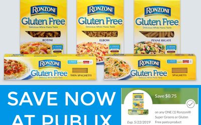 Get Savings On Ronzoni® Gluten Free Pasta At Your Local Publix – Load Your Coupon!