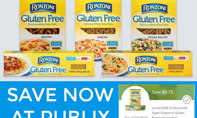 Get Savings On Ronzoni® Gluten Free Pasta At Your Local Publix – Load Your Coupon!