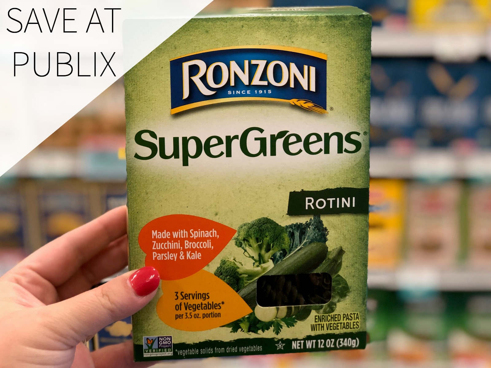 Save On Your Purchase Of Ronzoni SuperGreens At Publix – Clip Your Coupon