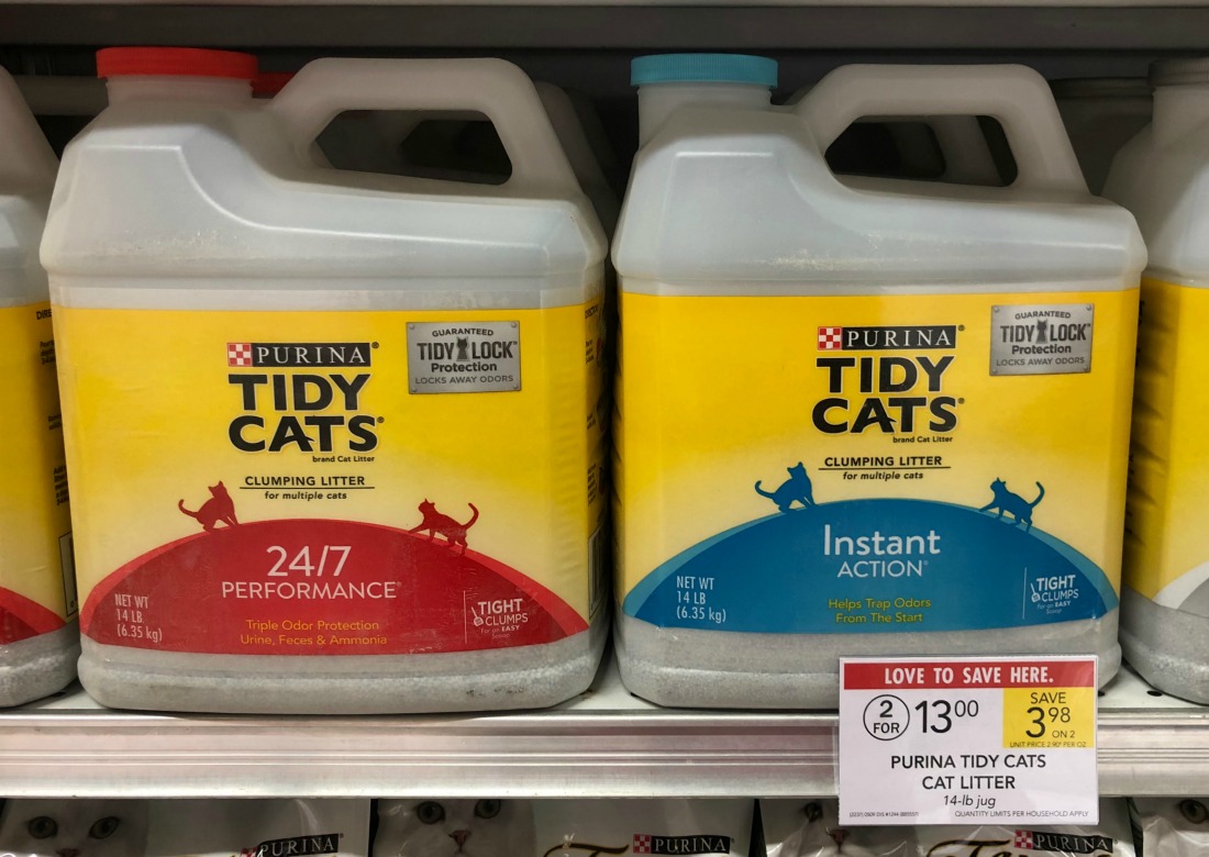 Purina Tidy Cats Litter As Low As 4.25