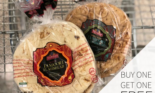 Toufayan Tandoori Flatbread Is Buy One, Get One Free This Week At Publix