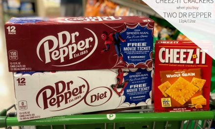 Stock Up On Dr Pepper And Get FREE Cheez-It Crackers (+ Earn A Free Movie Ticket To See Spider-Man: Far From Home)