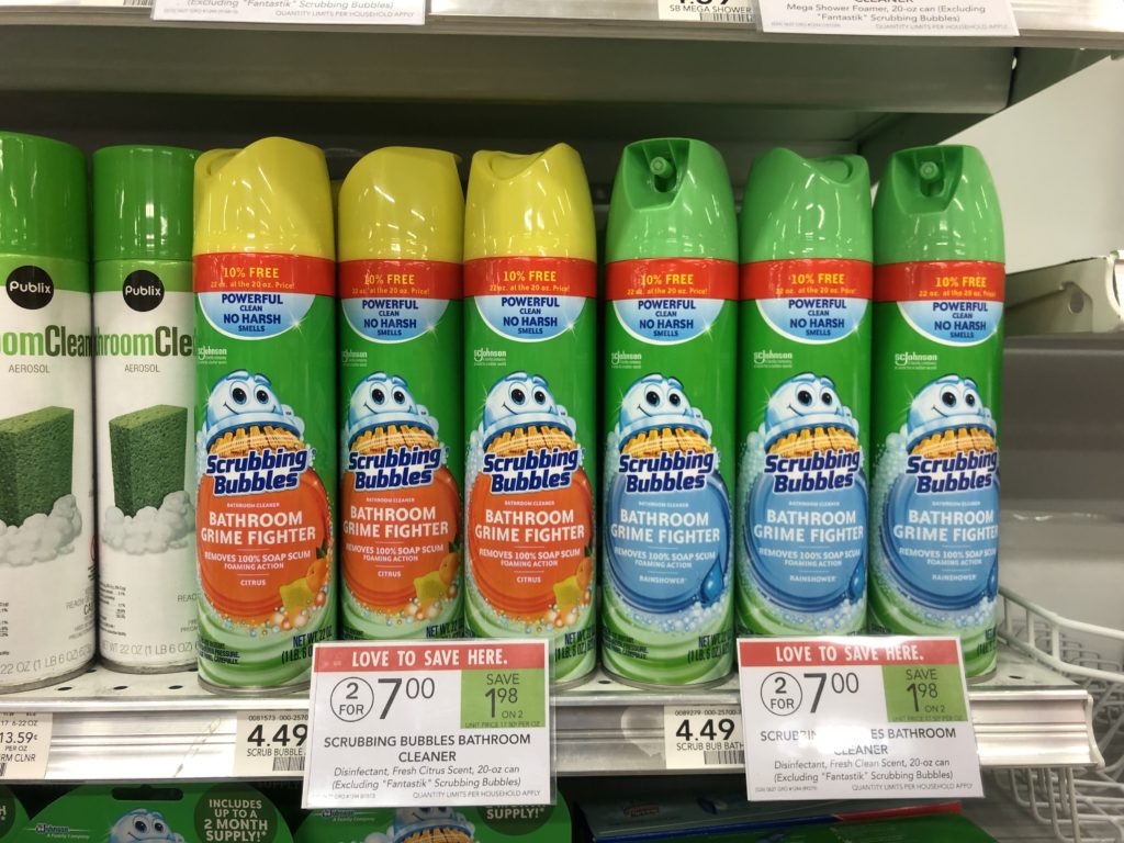 Scrubbing Bubbles Products Only $2.50 At Publix on I Heart Publix