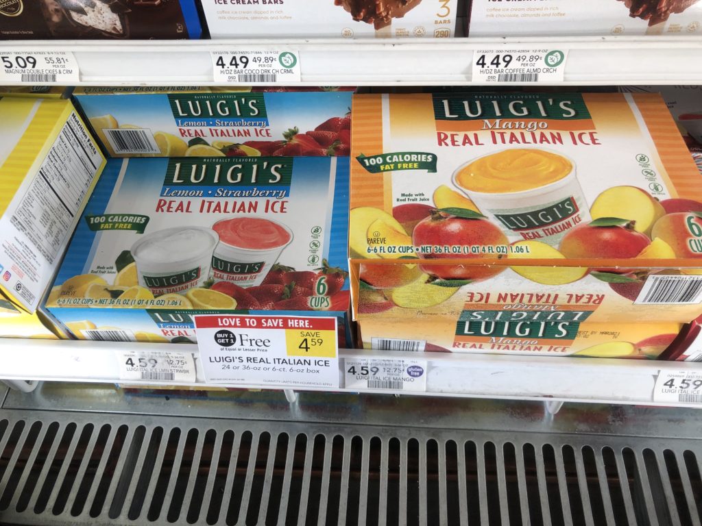 Luigi’s Real Italian Ice Only $1.55 At Publix on I Heart Publix 2
