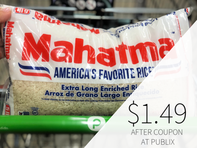 Mahatma Extra Long Grain Rice Only $1.49 At Publix on I Heart Publix 1