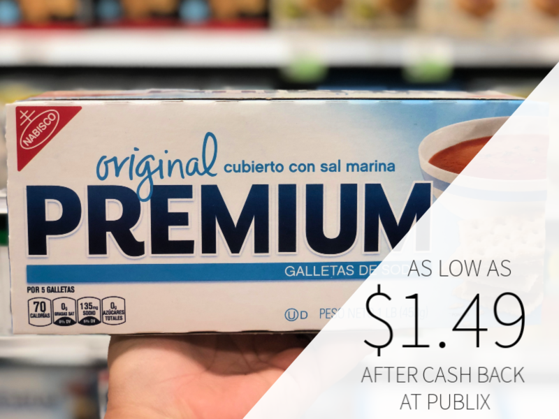 Nabisco Premium Saltine Crackers As Low As 1 49 At Publix