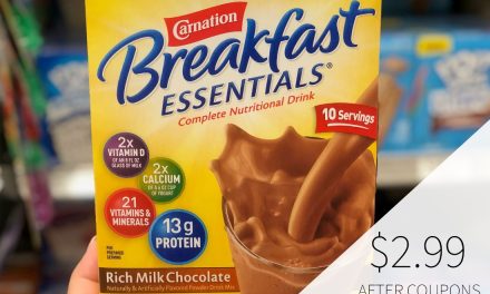 Pick Up A Super Discount On Carnation Breakfast Essentials® & Be Ready For Those Hectic Mornings!